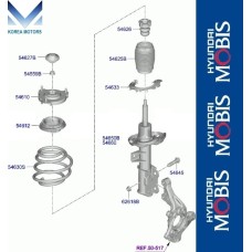 MOBIS FRONT SHOCK ABSORBERS KIA OPTIMA K5 2019-23